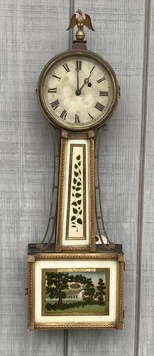 FEDERAL GILT MAHOGANY BANJO