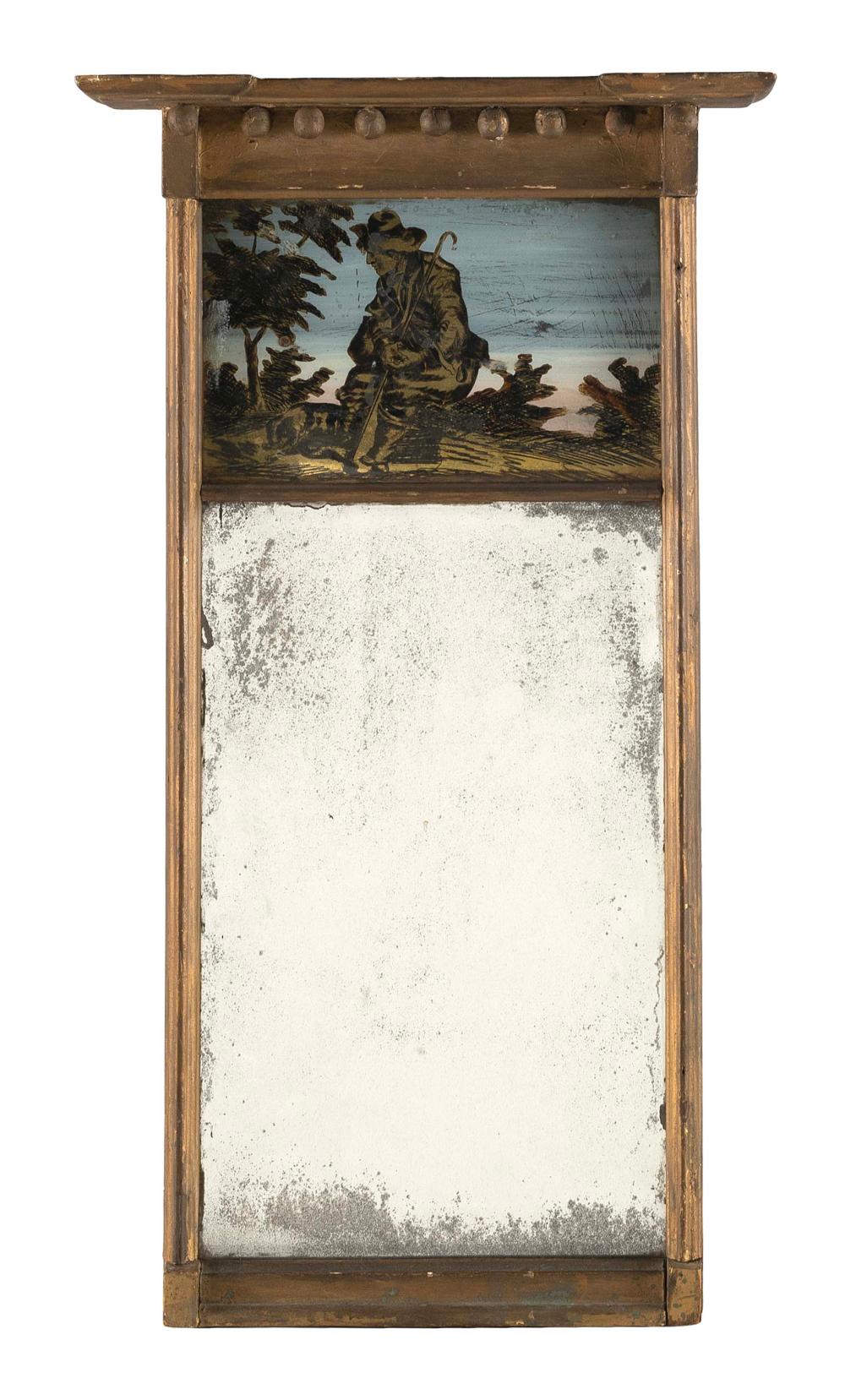 FEDERAL GILT MIRROR EARLY 19TH