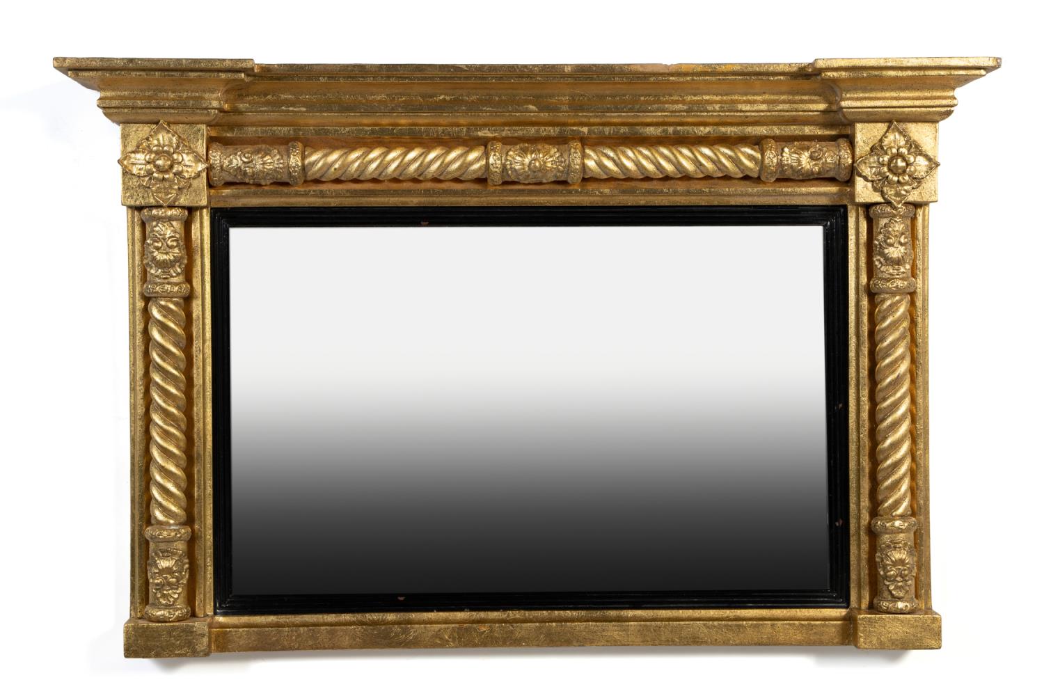 FEDERAL GILT & PARCEL EBONIZED