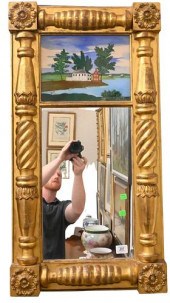 FEDERAL GILT TWO PART MIRRORFe