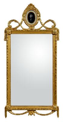 Federal gilt wood and eglomise