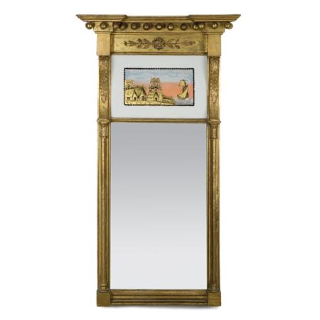 Federal Gilt-Wood and Eglomise