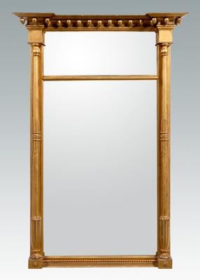 Federal gilt wood pier mirror,