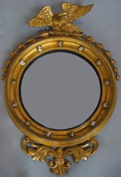 FEDERAL GILTWOOD CONVEX MIRROR
