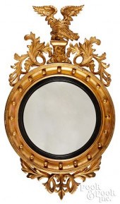 FEDERAL GILTWOOD CONVEX MIRROR