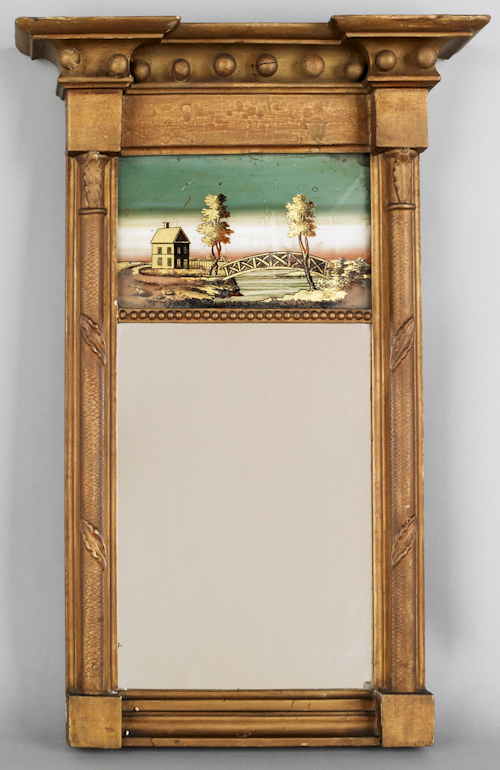 Federal giltwood mirror ca. 1820 26