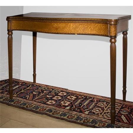 Federal Inlaid Bird's-Eye Maple and