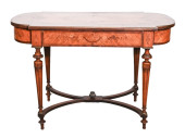 FEDERAL INLAID CARVED SATIN WO