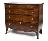 FEDERAL INLAID CHERRY & MAHOGA