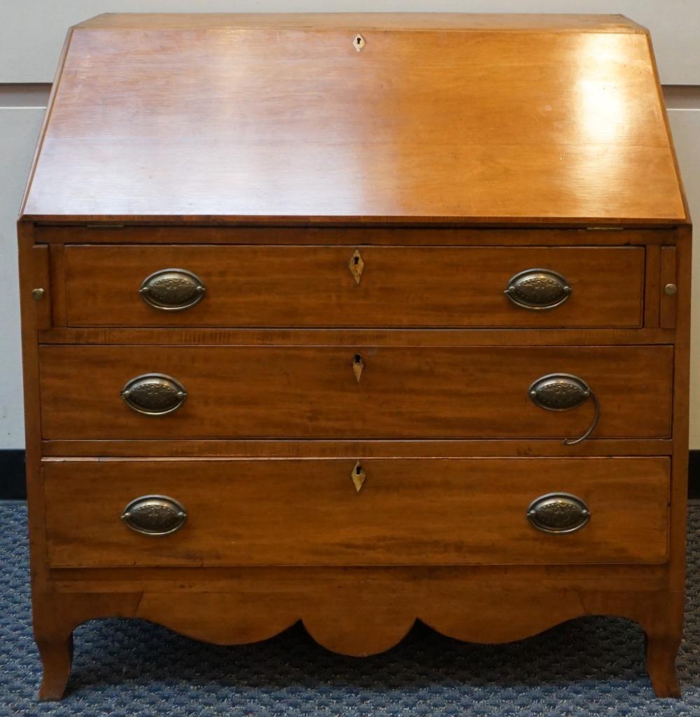 FEDERAL INLAID CHERRY SLANT-FRONT