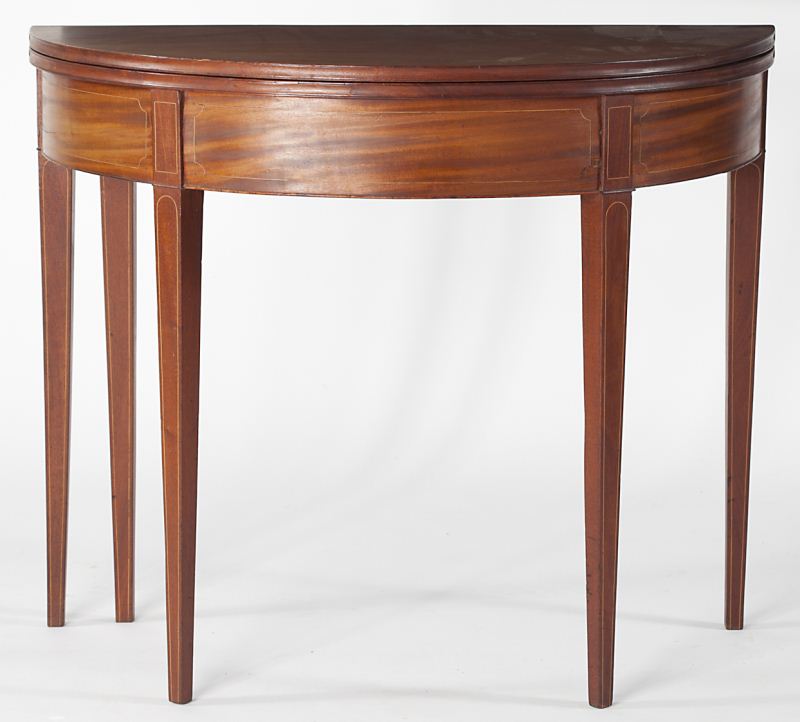 Federal Inlaid Demi-Lune Game