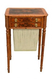 FEDERAL INLAID FIGURED MAPLE S