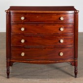 FEDERAL INLAID MAHOGANY BOW-FR