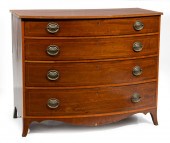 FEDERAL INLAID MAHOGANY BOWFRO
