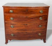 FEDERAL INLAID MAHOGANY BOWFRO