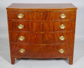 FEDERAL INLAID MAHOGANY BOWFRO