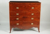 FEDERAL INLAID MAHOGANY BUTLER