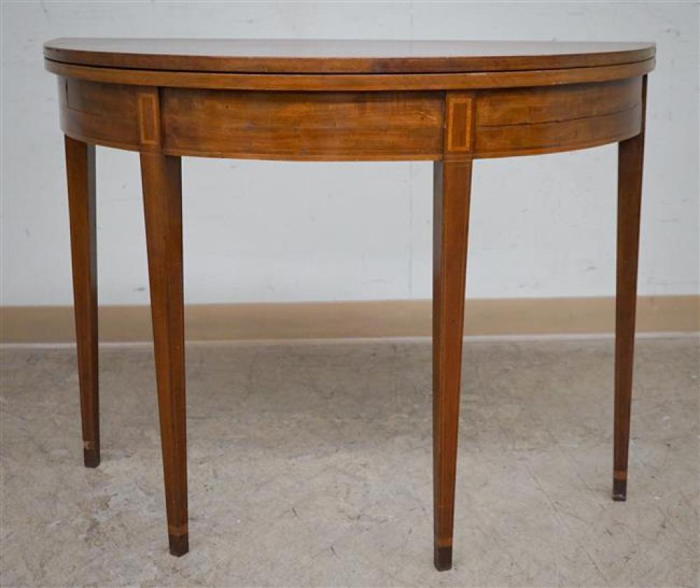 FEDERAL INLAID MAHOGANY FOLD-OUT