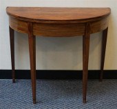 FEDERAL INLAID MAHOGANY FOLD-T