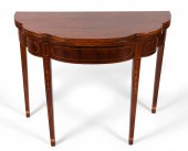 FEDERAL INLAID MAHOGANY GAMES