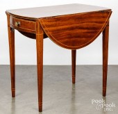 FEDERAL INLAID MAHOGANY PEMBRO