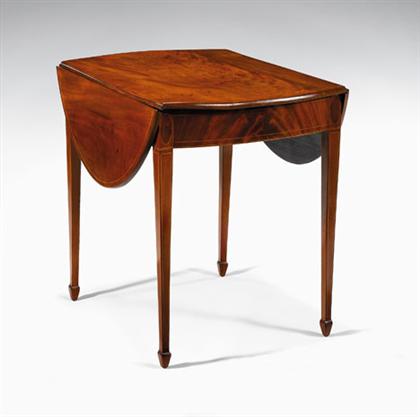 Federal inlaid mahogany Pembroke