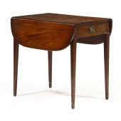 FEDERAL INLAID MAHOGANY PEMBRO