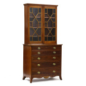 FEDERAL INLAID MAHOGANY SECRET