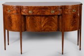 FEDERAL INLAID MAHOGANY SIDEBO