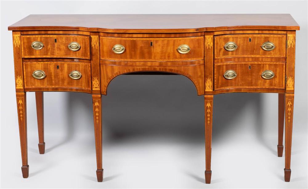 FEDERAL INLAID MAHOGANY SIDEBOARD