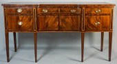 FEDERAL INLAID MAHOGANY SIDEBO