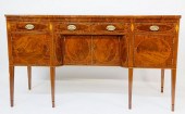FEDERAL INLAID MAHOGANY SIDEBO