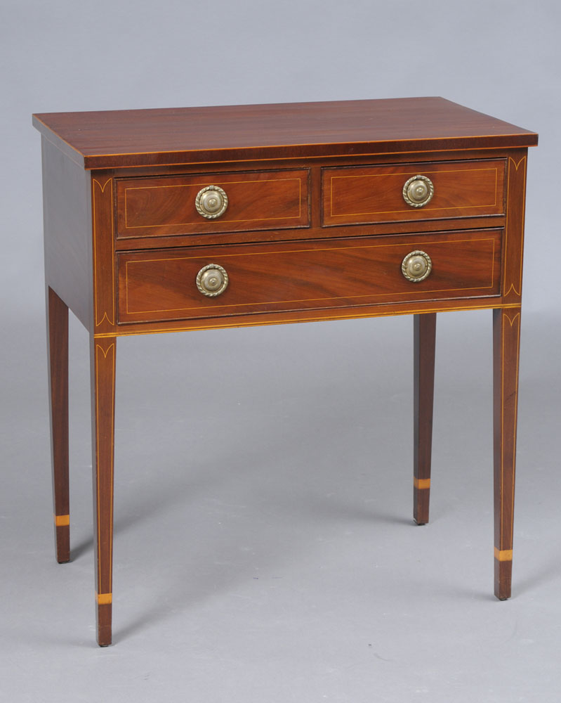FEDERAL INLAID MAHOGANY SIDEBOARD