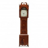 FEDERAL INLAID MAHOGANY TALL C