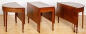 FEDERAL INLAID MAHOGANY THREE-