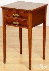 FEDERAL INLAID MAHOGANY TWO-DR