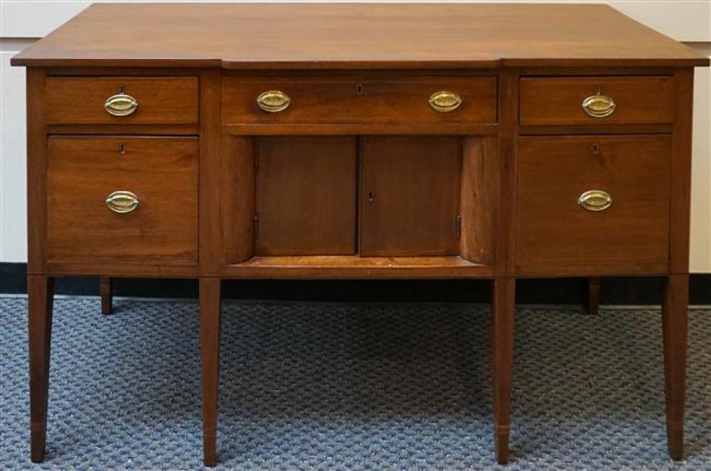 FEDERAL INLAID WALNUT HUNT TABLE,