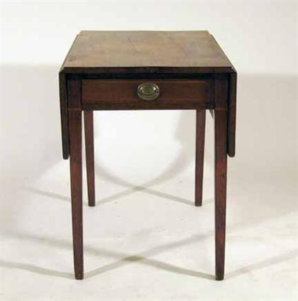 Federal inlaid walnut pembroke