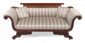 FEDERAL LOVESEAT 19TH CENTURY