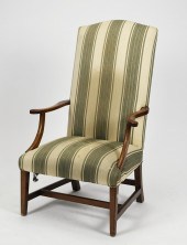 FEDERAL MA BIRCH LOLLING CHAIR