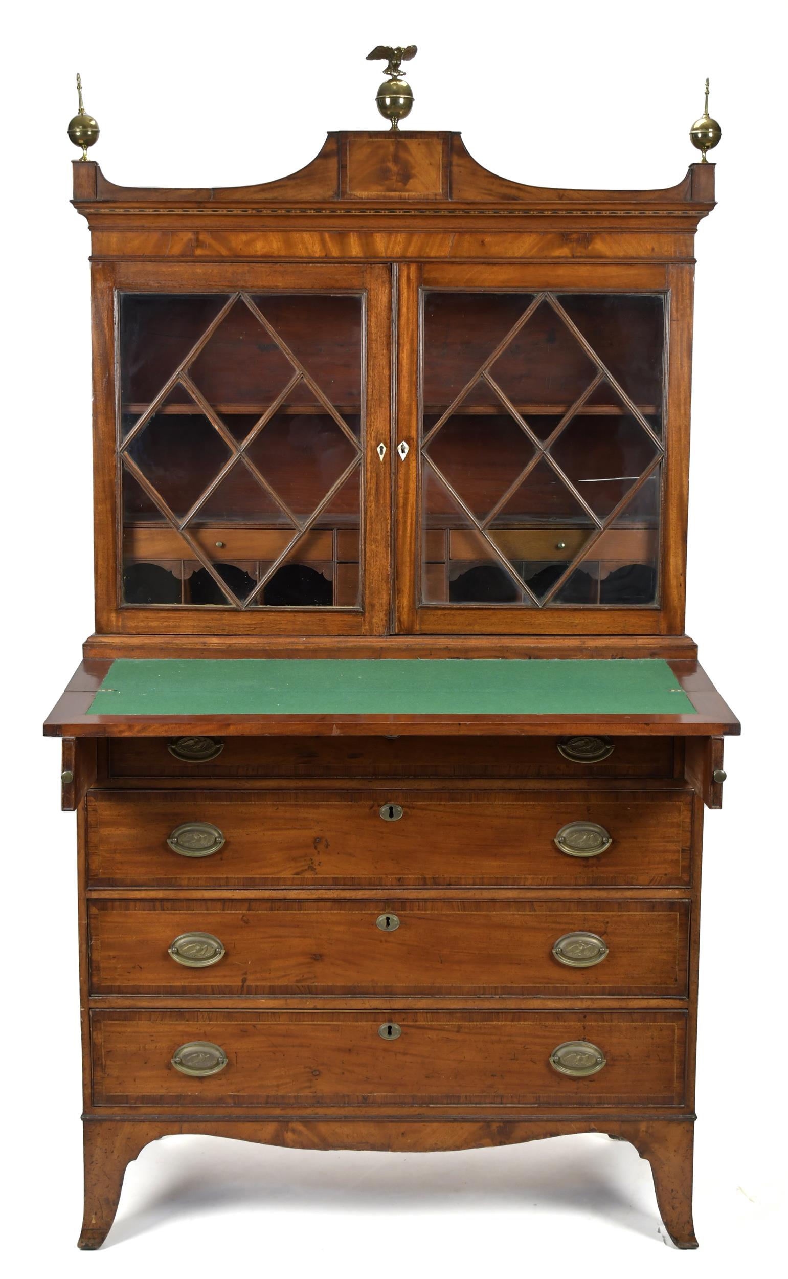 FEDERAL MA. INLAID MAHOGANY