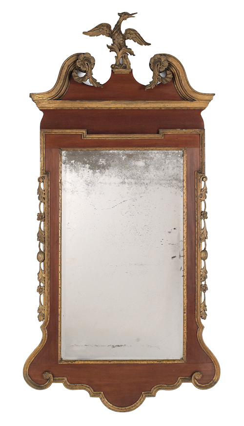 Federal mahogany and giltwood