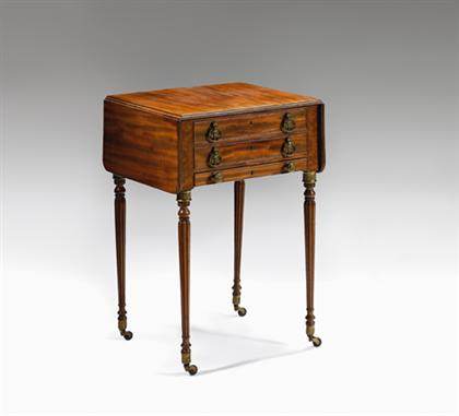 Federal mahogany and satinwood