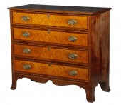 FEDERAL MAHOGANY & BIRDSEYE MA