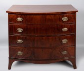 FEDERAL MAHOGANY BOW FRONT CHE