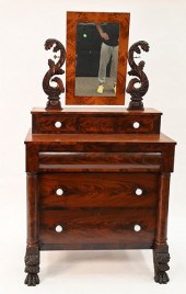 FEDERAL MAHOGANY BUTLERS DESKF