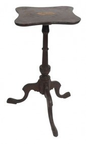 FEDERAL MAHOGANY CANDLE STAND