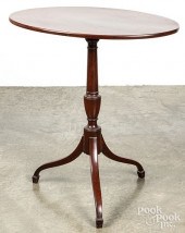 FEDERAL MAHOGANY CANDLESTAND,