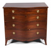 FEDERAL MAHOGANY CHEST OF DRAW