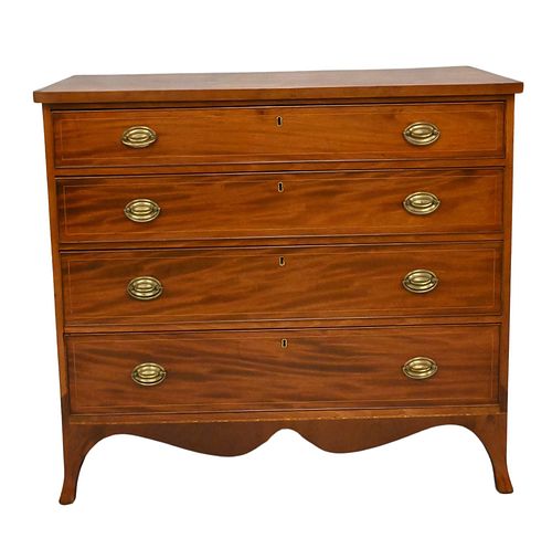FEDERAL MAHOGANY CHESTFederal